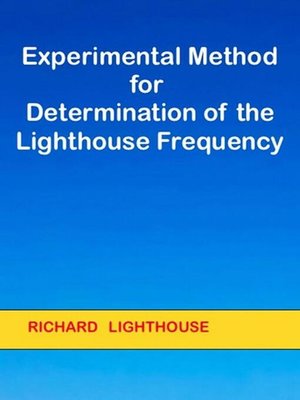 cover image of Experimental Method for Determination of the Lighthouse Frequency